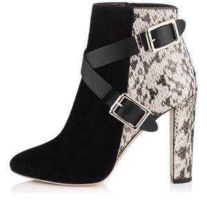 Jimmy Choo Snake Print Bootie size 40.5